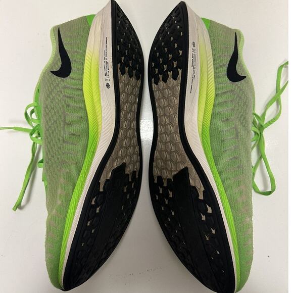 Nike Zoom Pegasus Turbo 2 Running Shoes M US 13 Electric Green Athletic Sneakers - Picture 4 of 11